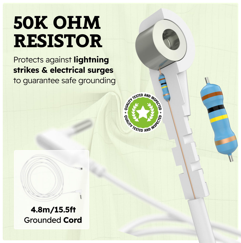 GroundingWell setup is quick and easy for your nightly grounding routine.
