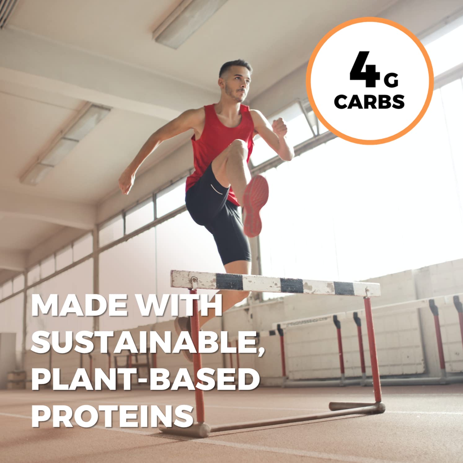 Growing Naturals rice protein chocolate pancake batter adds flavor and protein.
