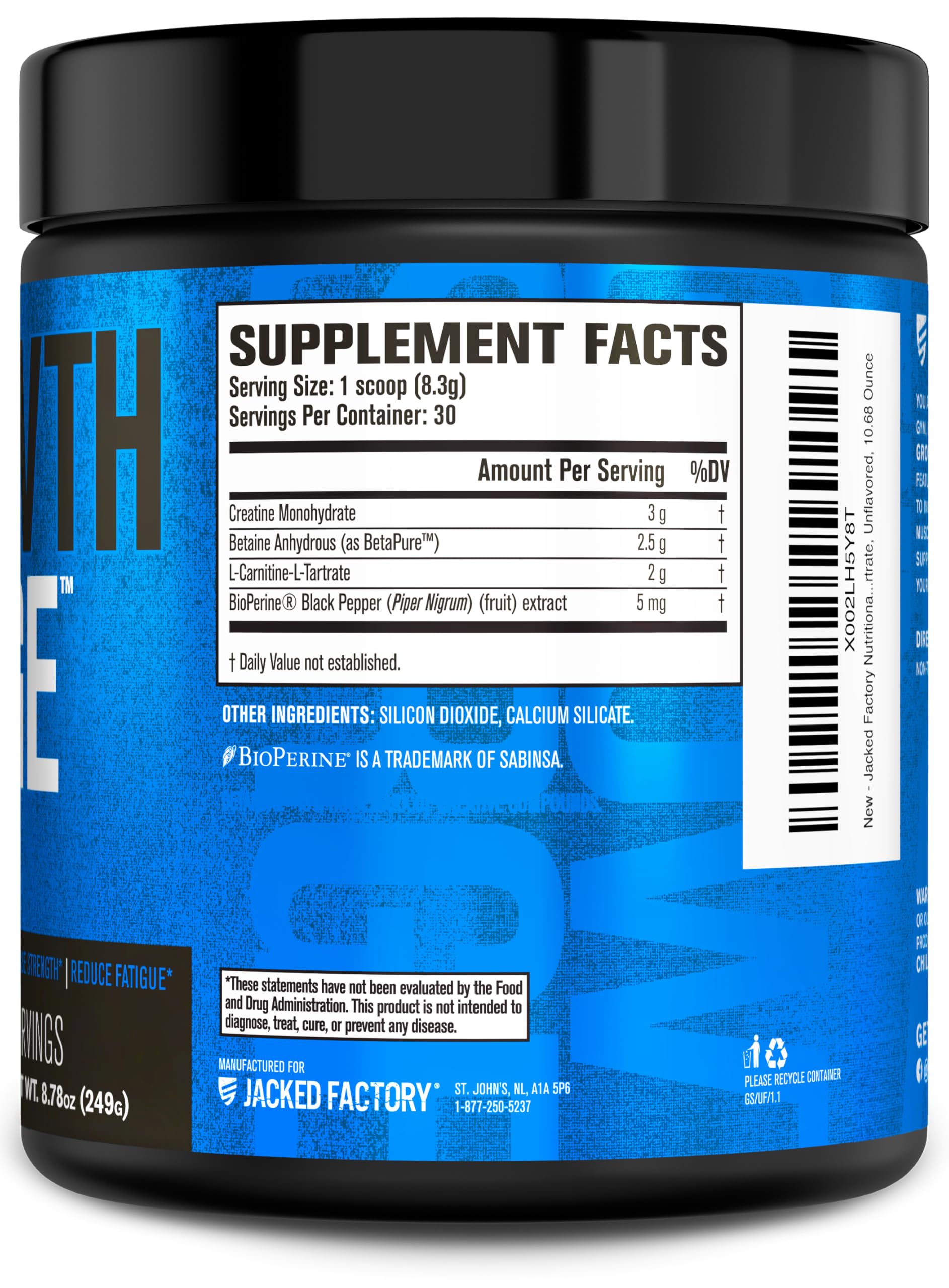 Athlete using Growth Surge post-workout for performance support.