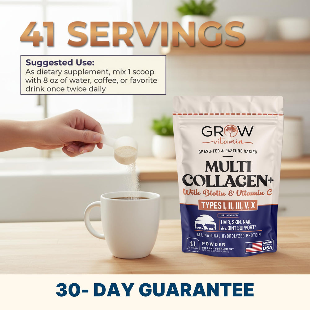 Grow Vitamin Keto-friendly badge on packaging for low-carb supplement