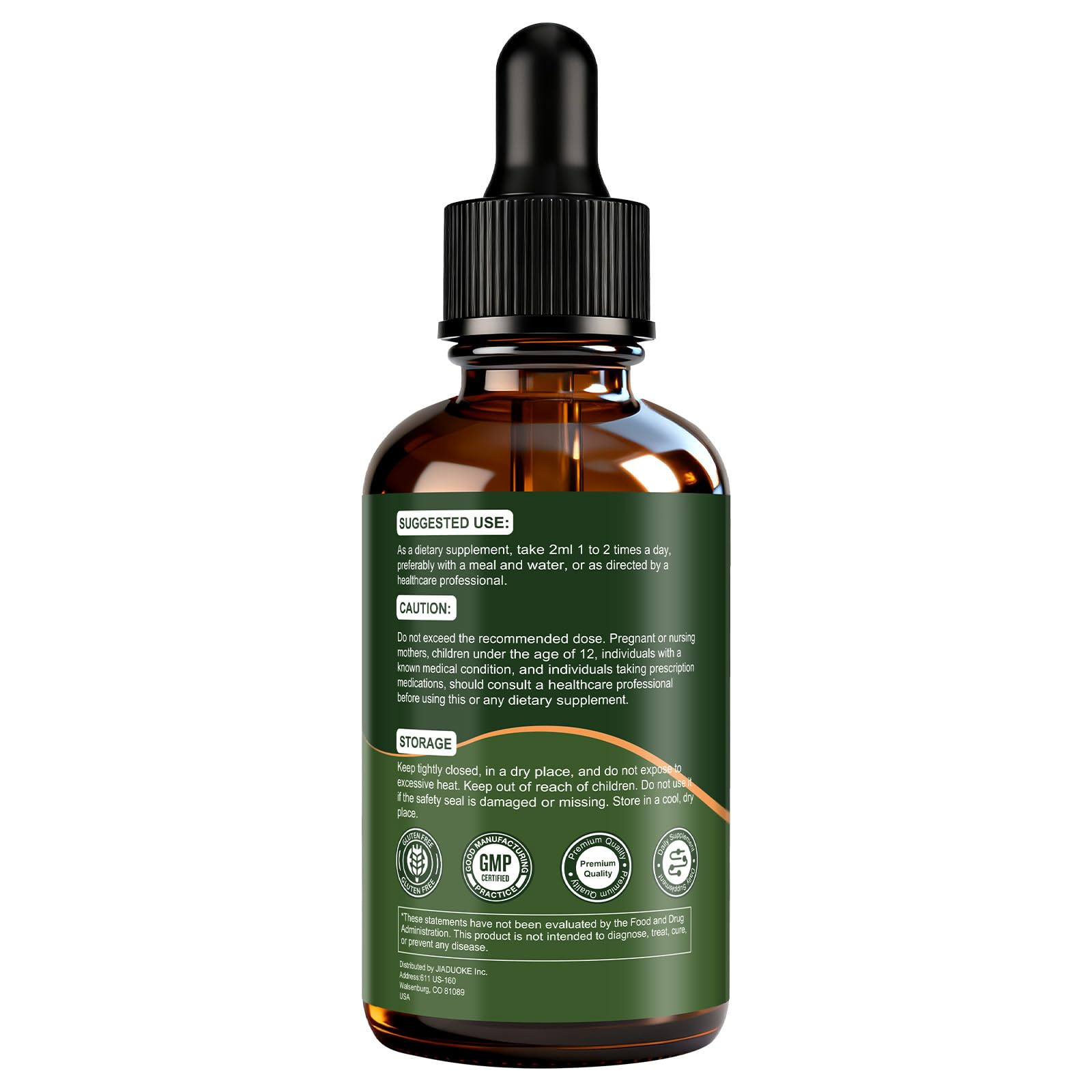 GrthNutr high absorption claim on label enhances user experience.