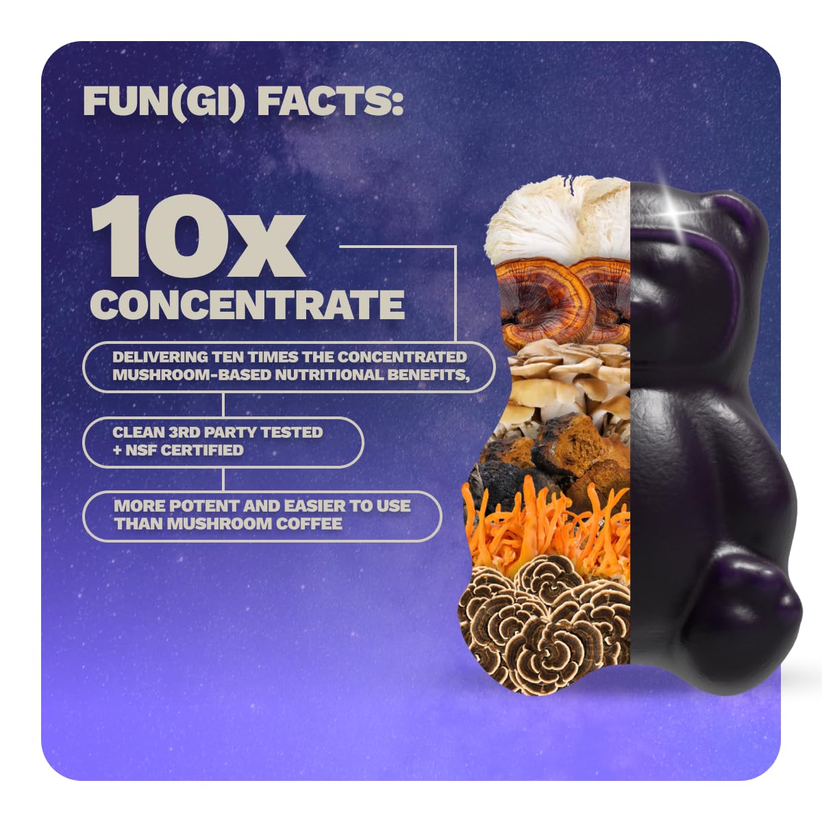 Grüns Nutrops gummies on desk during focused work session.