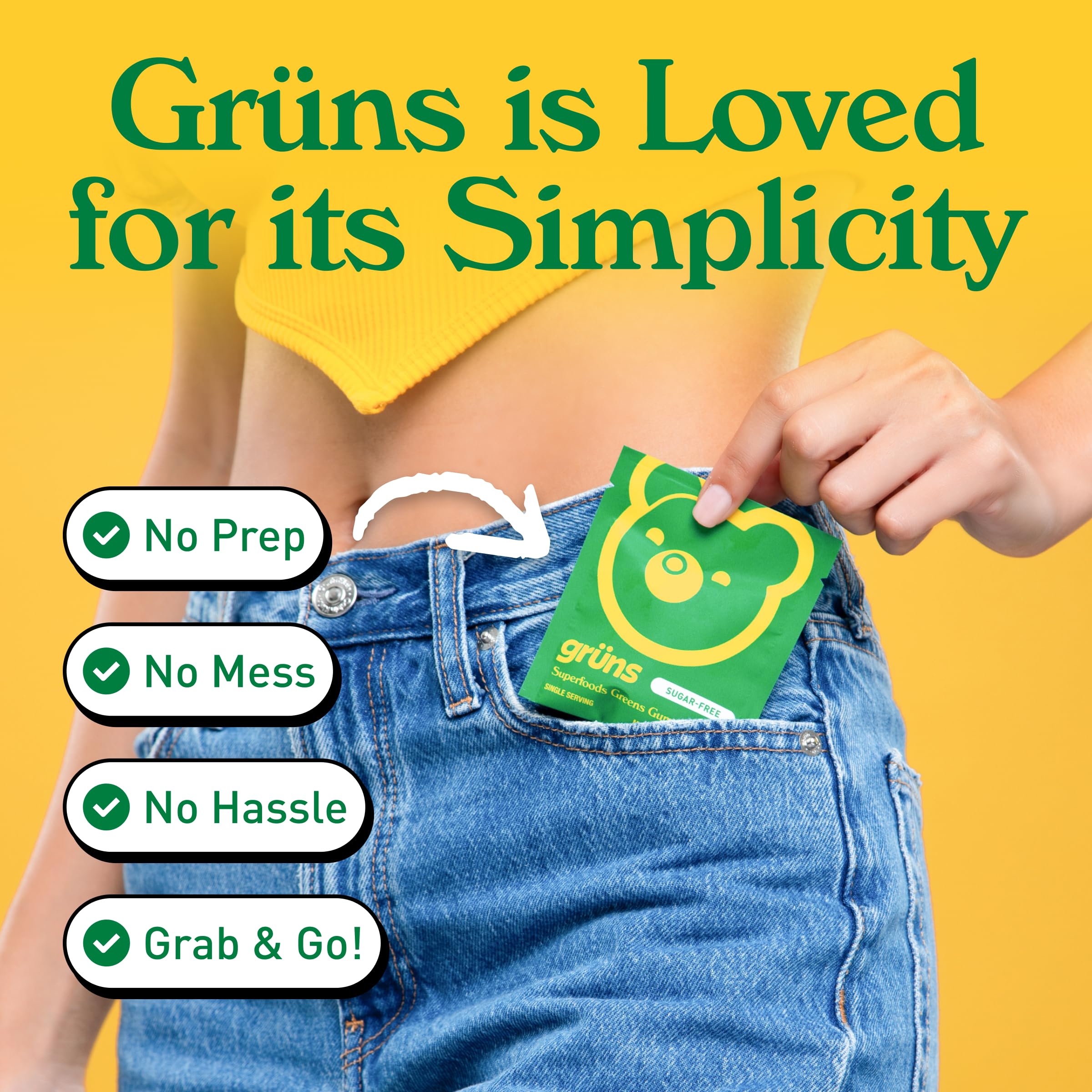 Grüns texture highlights fiber-rich, gut-friendly ingredients in gummies