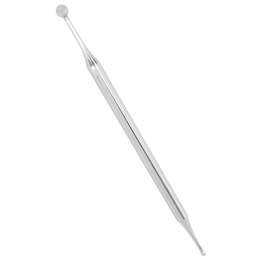 Gsycle dual-head acupuncture pen big head close-up for versatile ear and body massage.