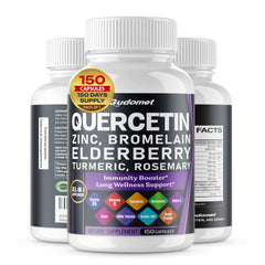 GUDOMET bottle front with 150 capsules signaling daily wellness potential