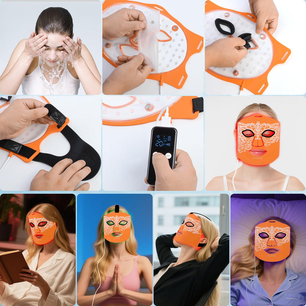 GUFOYE soft silicone skin-friendly material for comfortable wear.