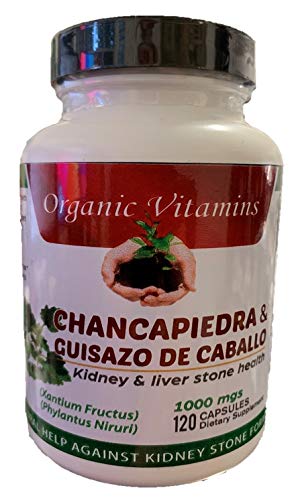 Guizazo Plus Chanca Piedra bottle close-up, highlighting a natural herbal formula for daily use.