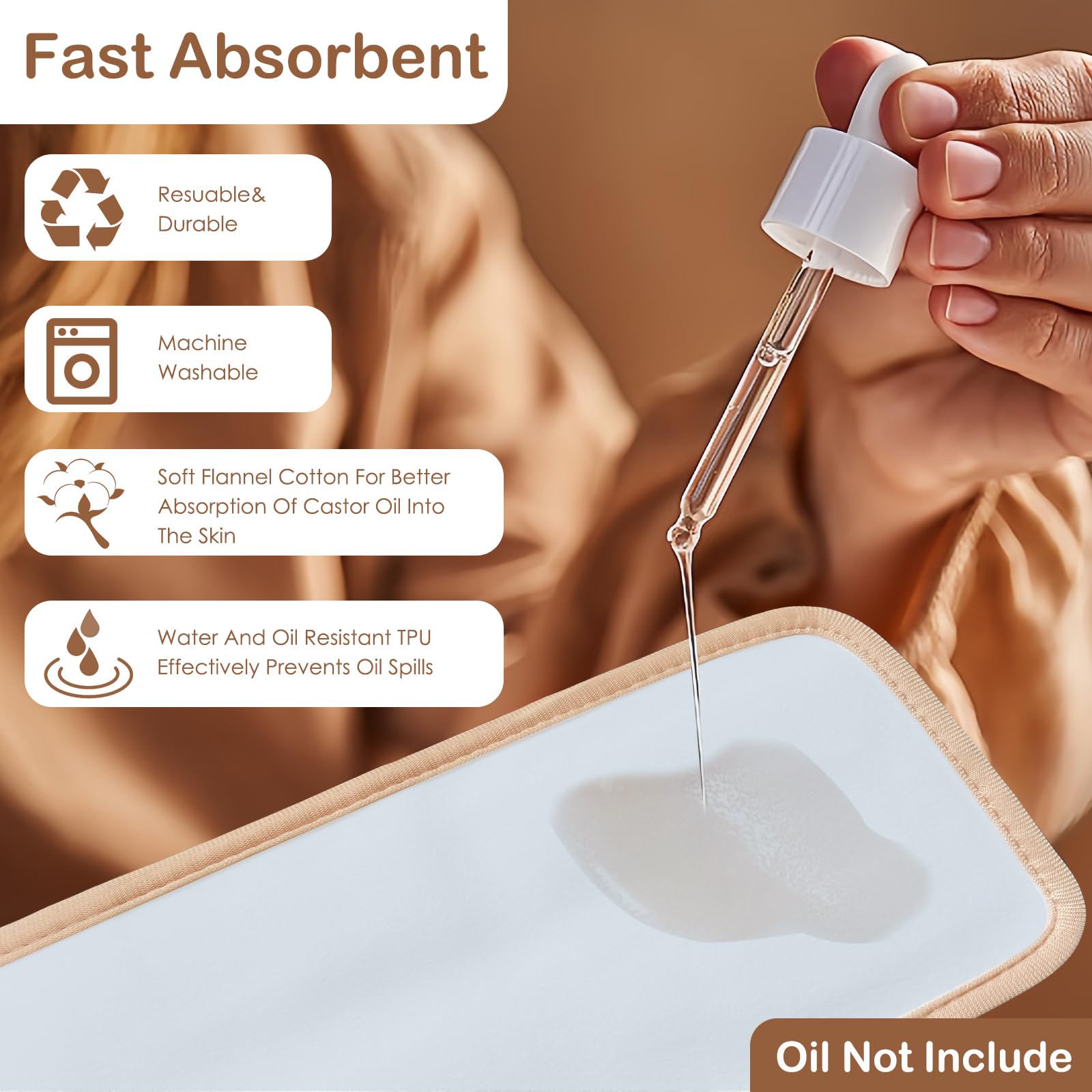 GUMIFOTNE leak-proof liner showing triple-layer structure