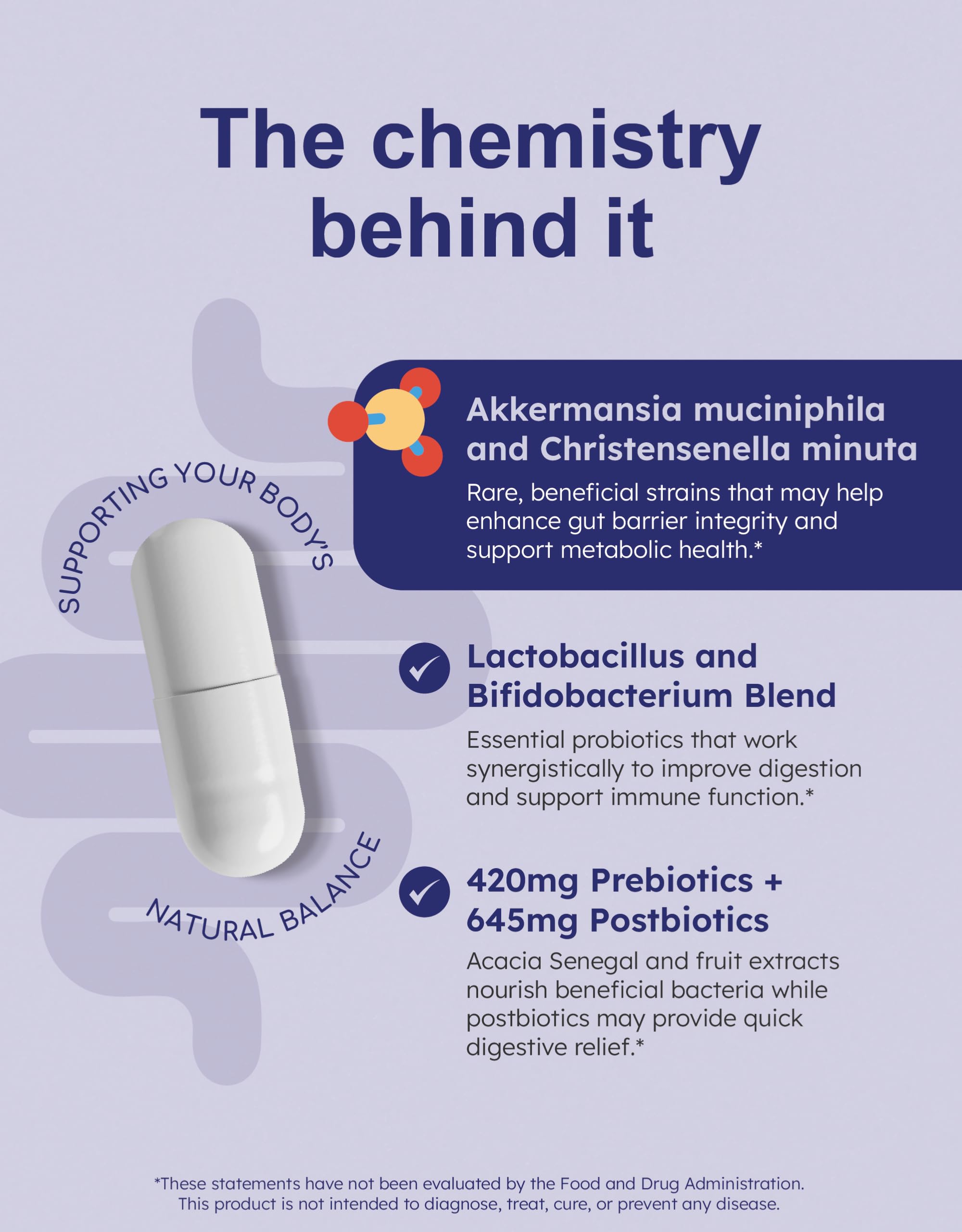 Enteric coating closeup on GutRx Complete capsule.