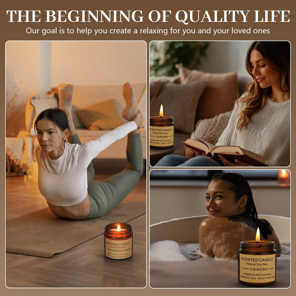 GUYHNE gift-ready candle box suits birthdays, holidays, and occasions