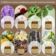 GUYHNE soy wax candles collection delivers clean burn and pure fragrance