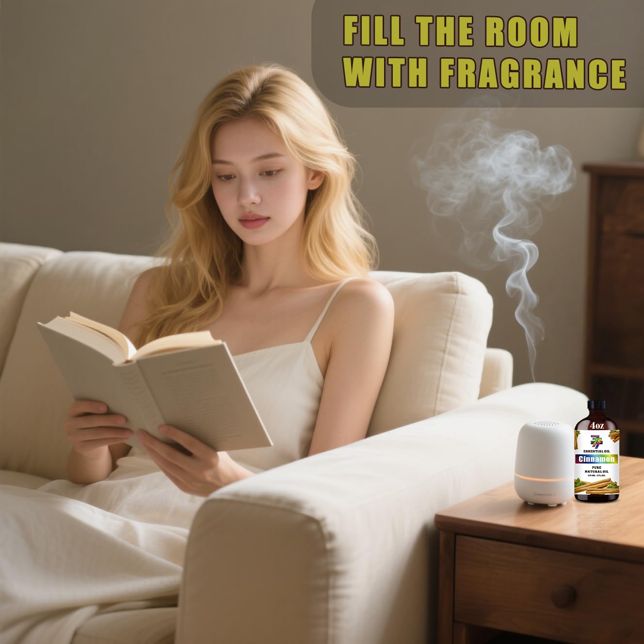 GV77ZF Cinnamon oil for diffuser blends offering inviting fragrance.