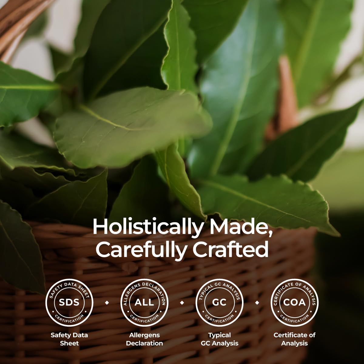 Gya Labs bay leaf oil adds aroma to candle making and DIY projects
