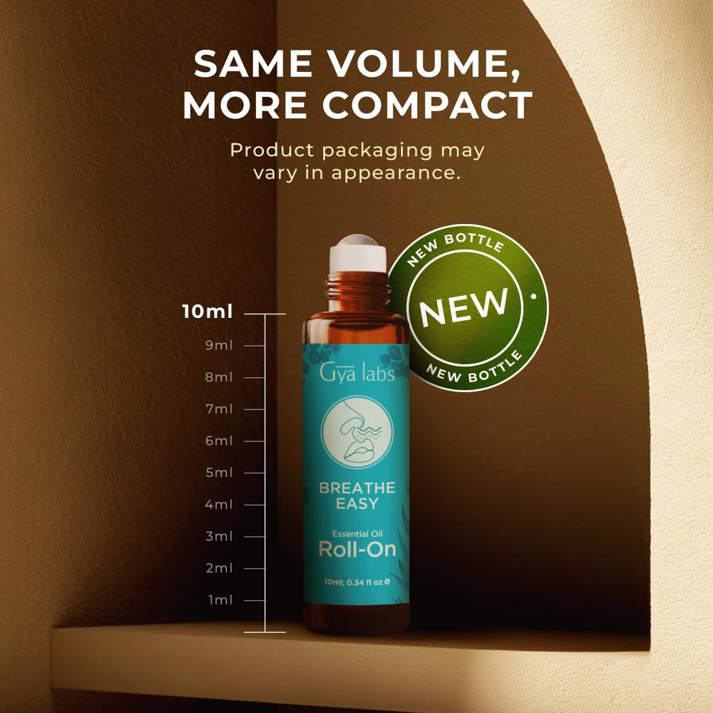 Gya Labs Breathe skin-friendly formula applied to wrists.