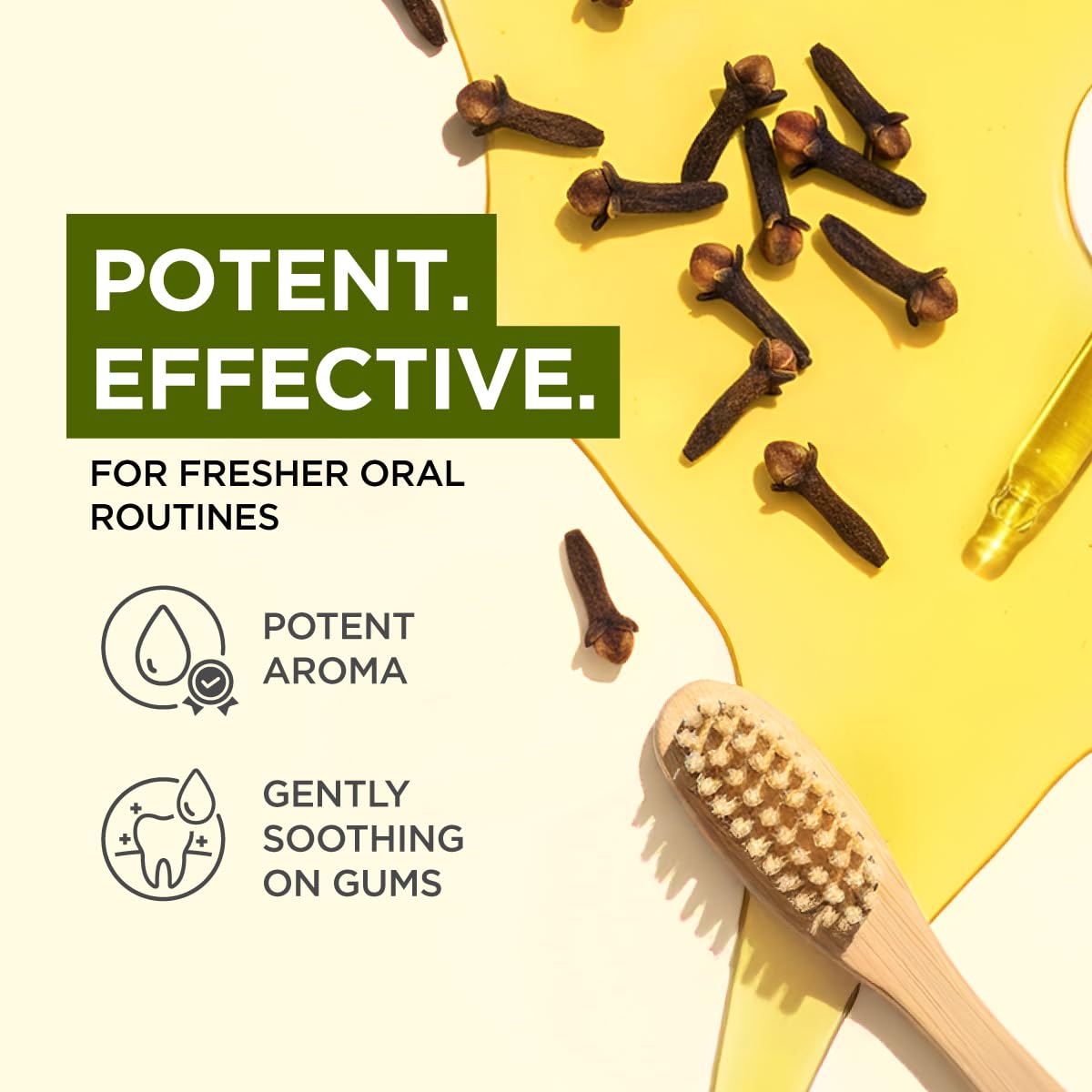 Gya Labs Clove Bud Oil near candle wax for calming candle scents.