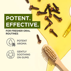 Gya Labs Clove Bud Oil near candle wax for calming candle scents.