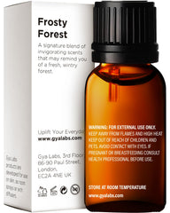 Gya Labs Frosty Forest diffuser image showing a brisk scent in space