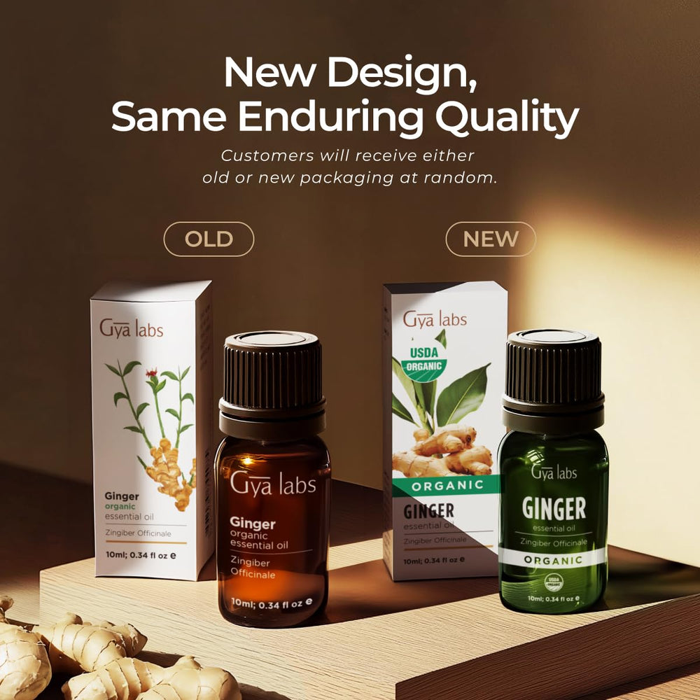 Gya Labs organic ginger oil comes with GC/MS testing and COA documentation.