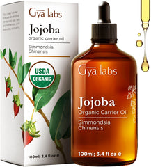 Gya Labs Jojoba bottle pour for easy facial hydration