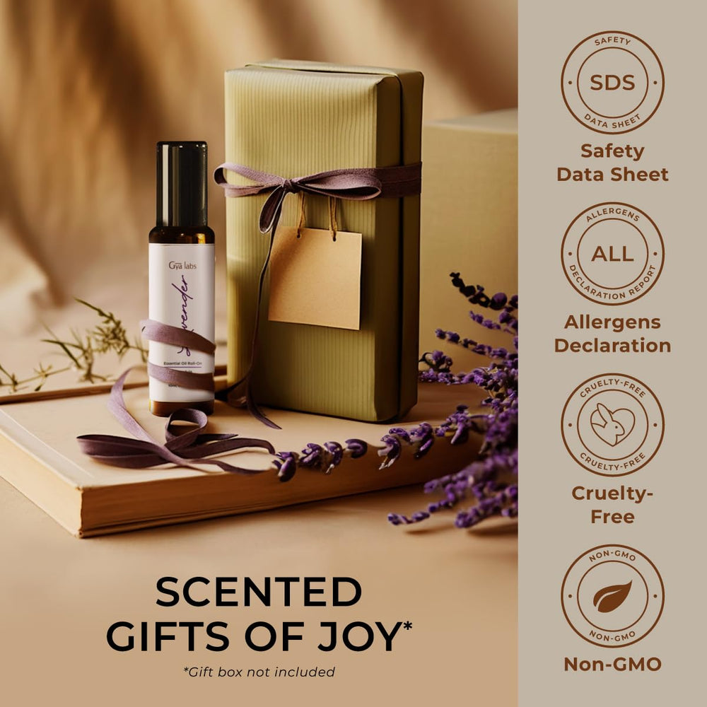 Gya Labs Lavender Roll-On cruelty-free product with strict quality control.