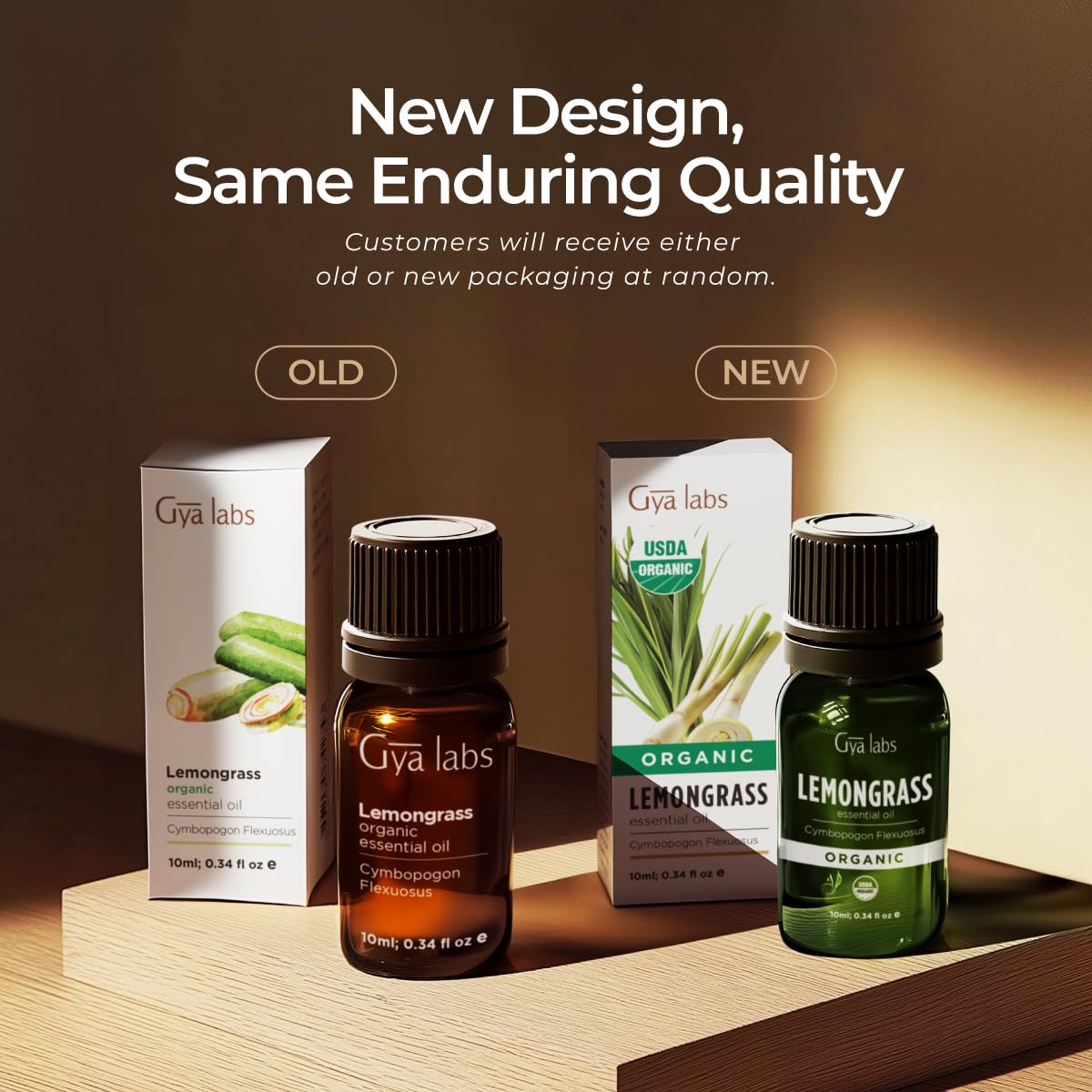 Gya Labs organic lemongrass oil safety tested and bottled with care.