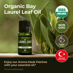 Gya Labs bay leaf oil dropper for precise blending and DIY scents