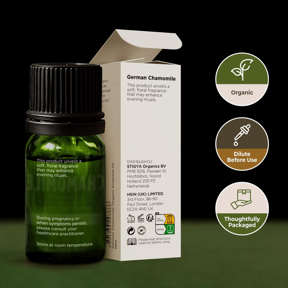 DIY chamomile scented candle using Gya Labs oil for soothing scents