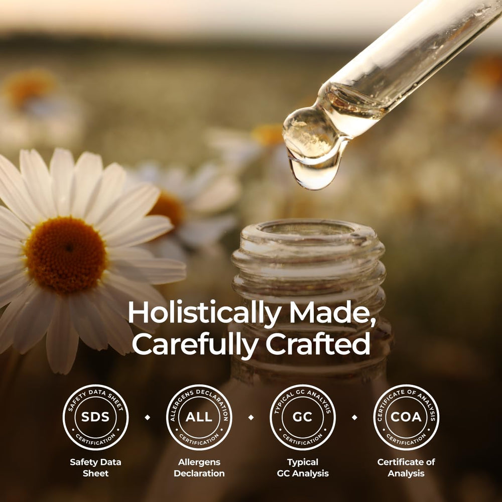 Gya Labs chamomile oil in hair care for a fuller look