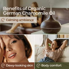 Gya Labs chamomile oil massage with carrier oil for relaxing relief