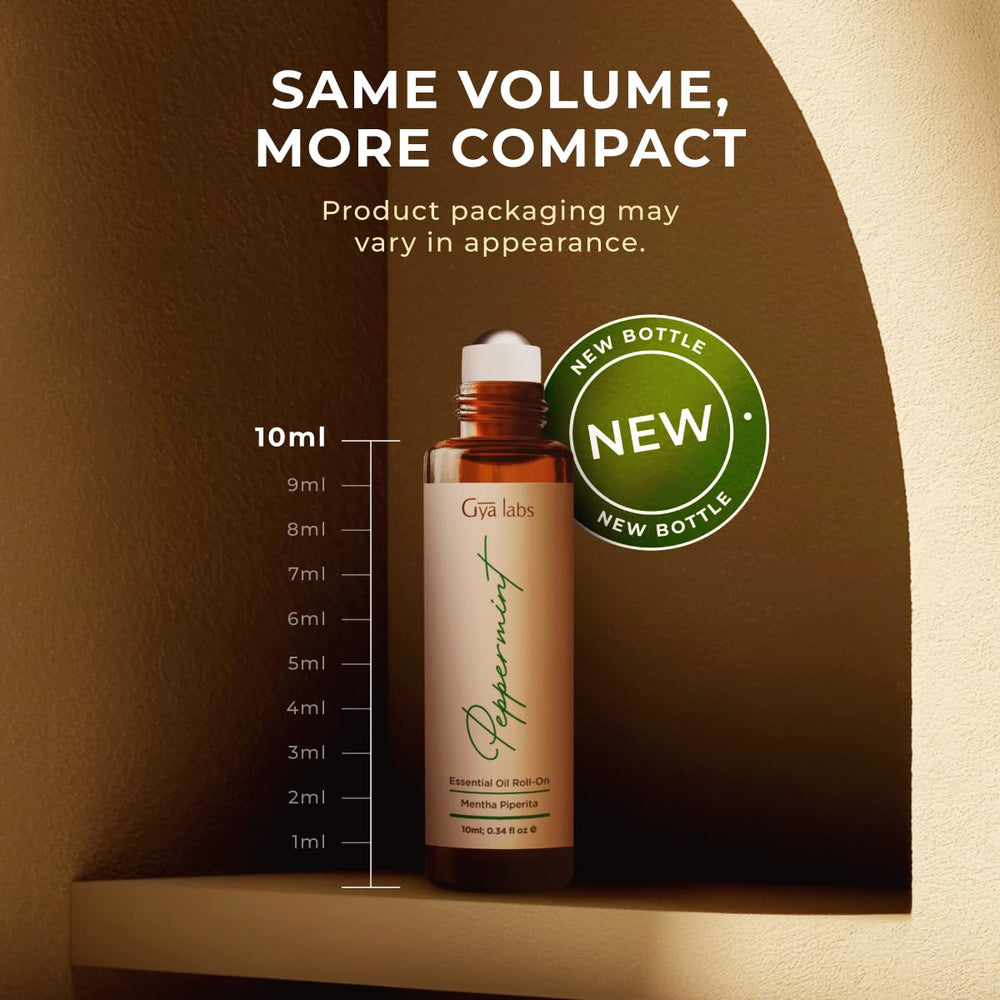 Gya Labs Peppermint Roll-On outdoors for a crisp, invigorating scent.