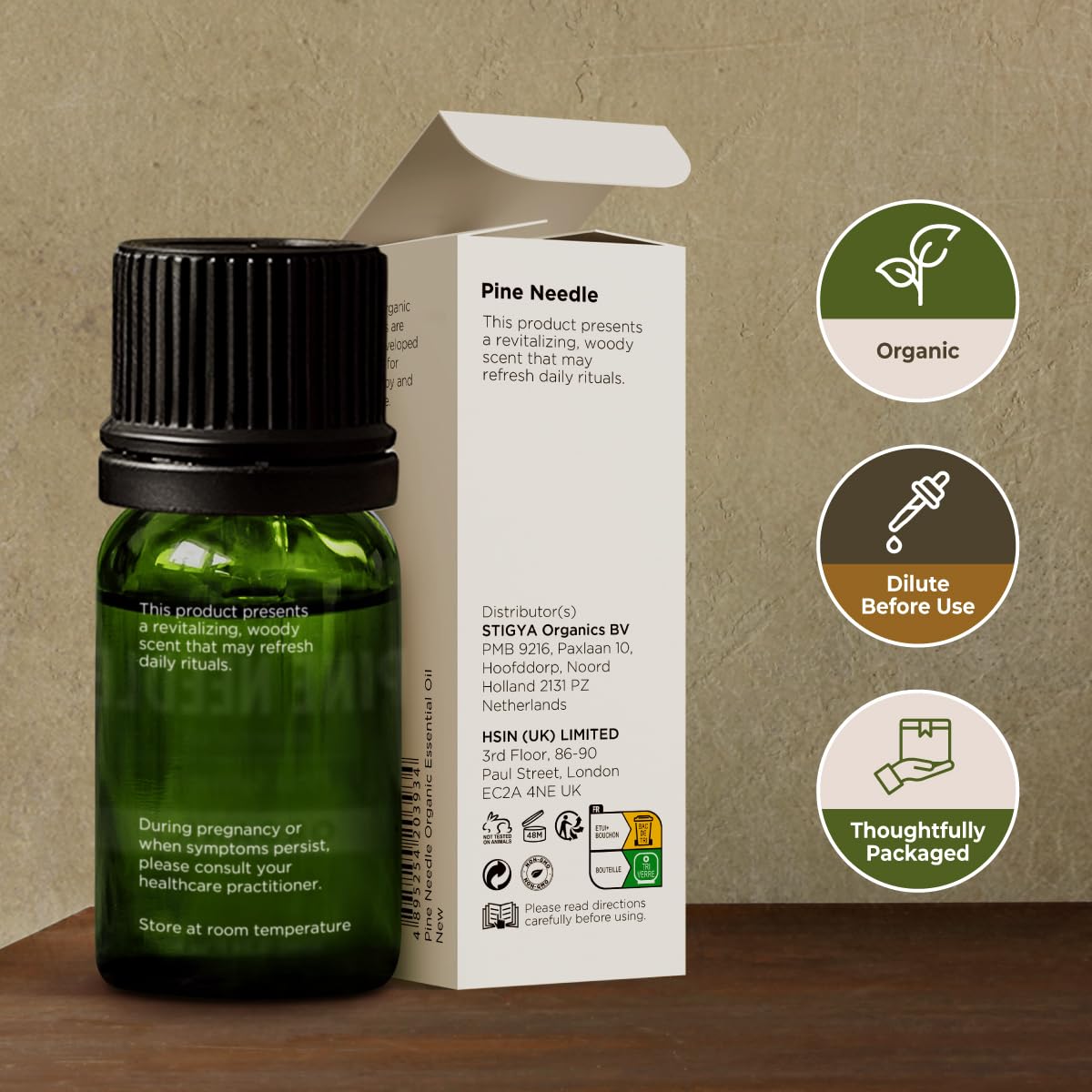 Gya Labs Pine essential oil for soap making and DIY skincare crafts.