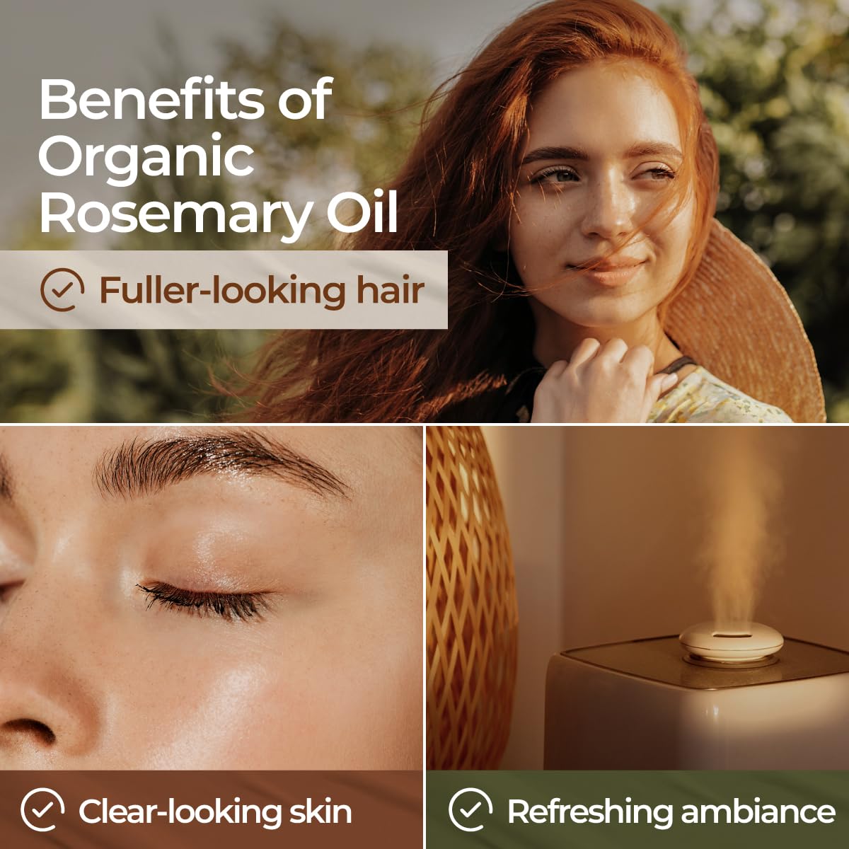 Gya Labs rosemary oil scalp massage focus promotes a refreshed, balanced feel.