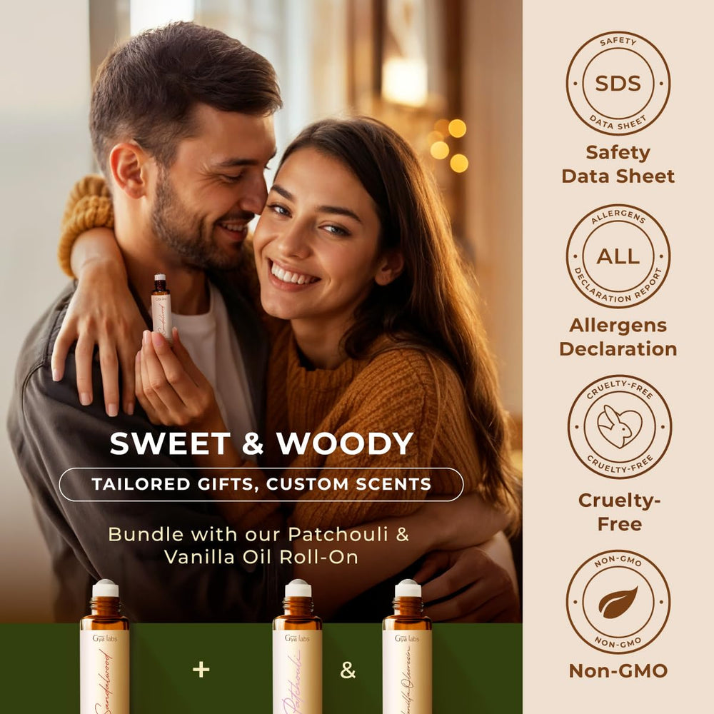 Gya Labs roll-on on-wrist use enables discreet grounding moments.