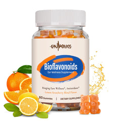 Gyumolics flavonoid gummies bottle for a convenient daily wellness routine.