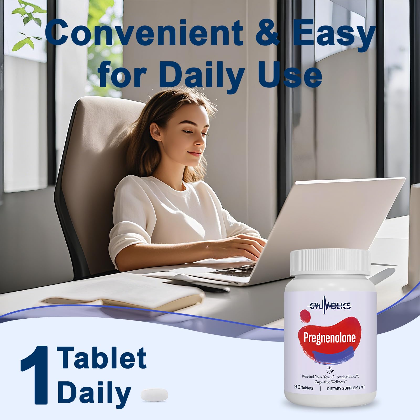 Gyumolics ingredients like phosphatidylserine and magnesium shown for brain wellness.