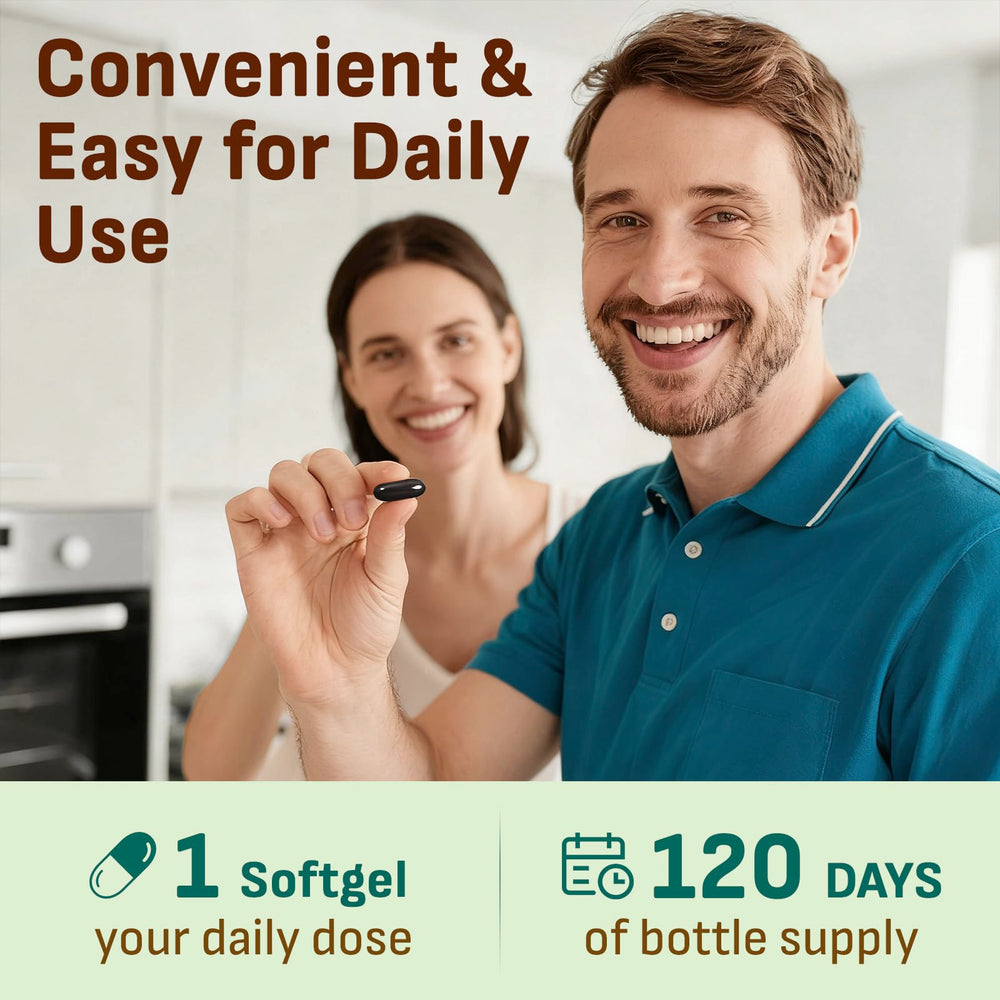 Gyumolics luteolin vegan softgel closeup emphasizes plant-based supplement.