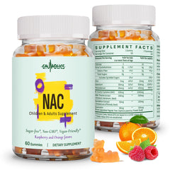 Gyumolics NAC supplement bottle for adults with 1000mg dose for daily support