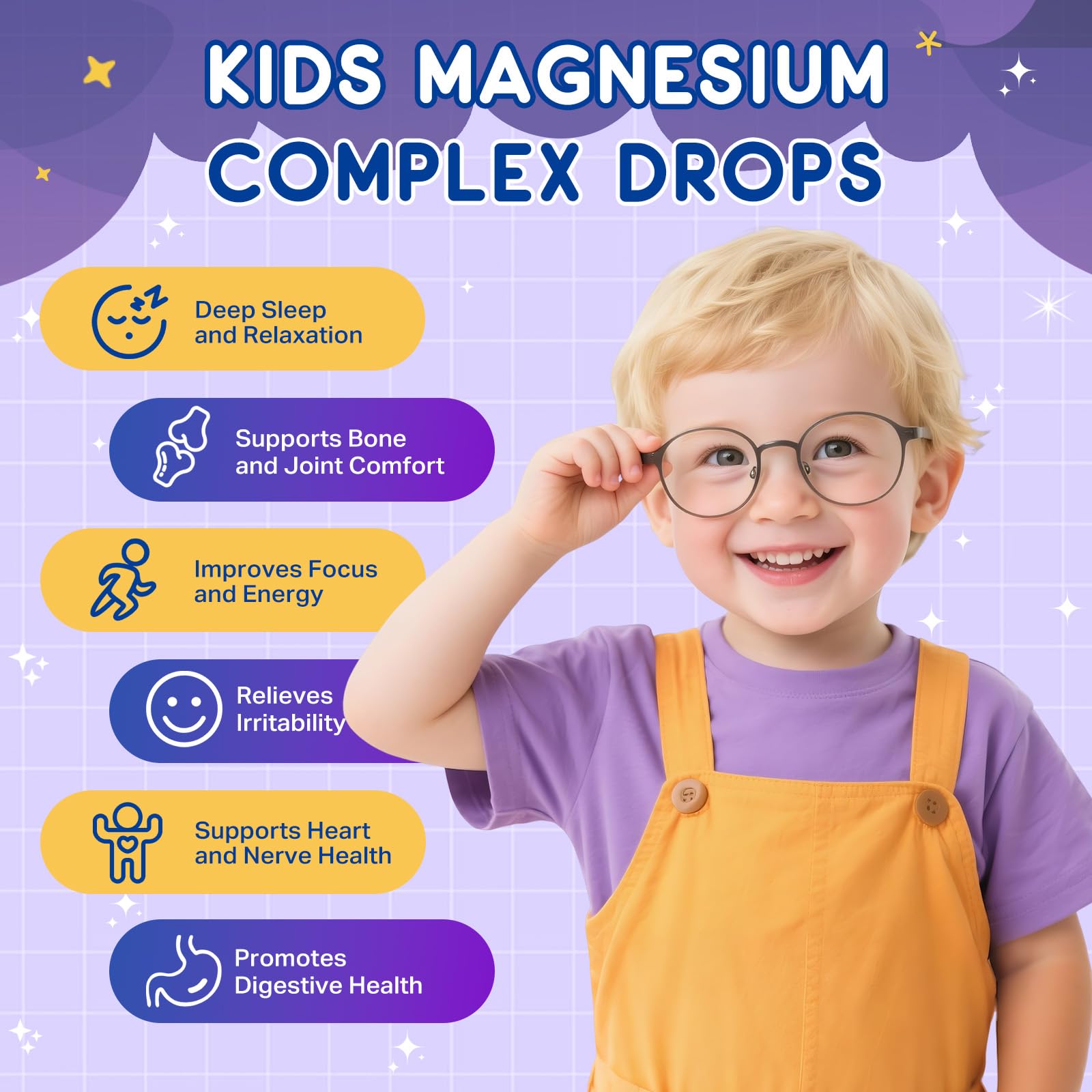 GZ HAOYUAN Magnesium Kids berry flavor closeup highlights tasty intake.