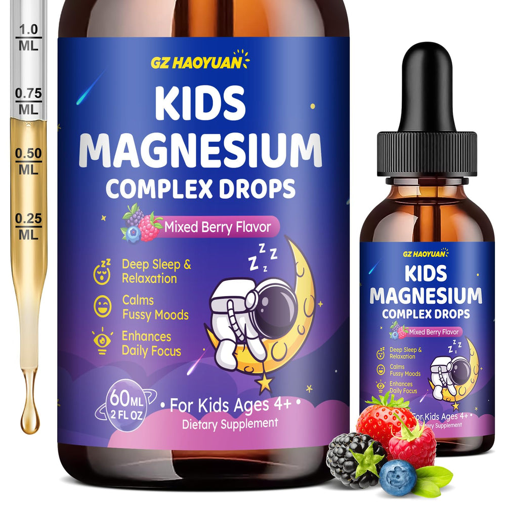 GZ HAOYUAN Magnesium for Kids bottle pour for easy daily use.