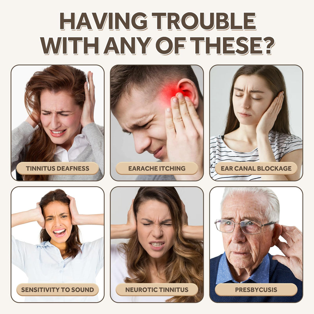 GZ HAOYUAN Tinnitus Relief on desk during reading for clearer focus.
