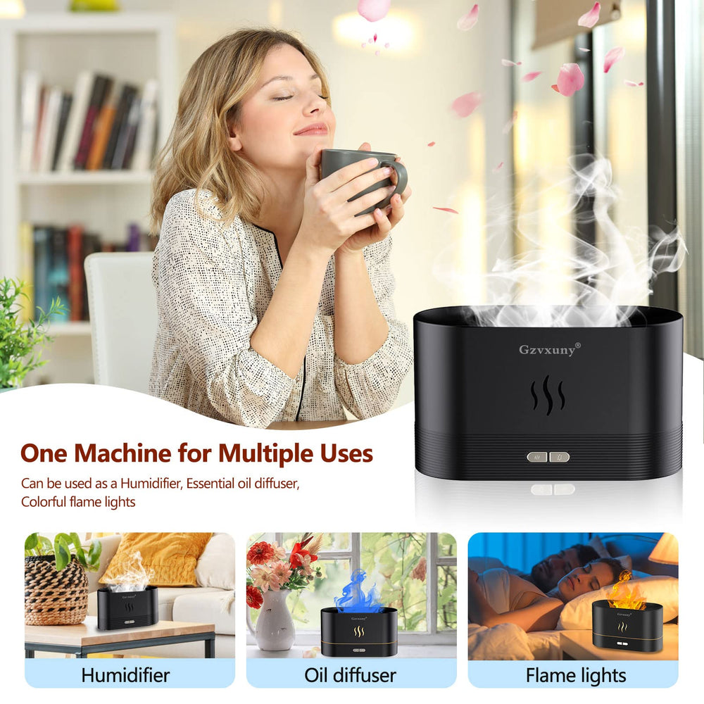 Gzvxuny Flame Diffuser evenly disperses aroma in small rooms