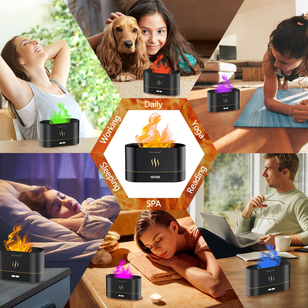 Gzvxuny Flame Diffuser ideal for home or office use