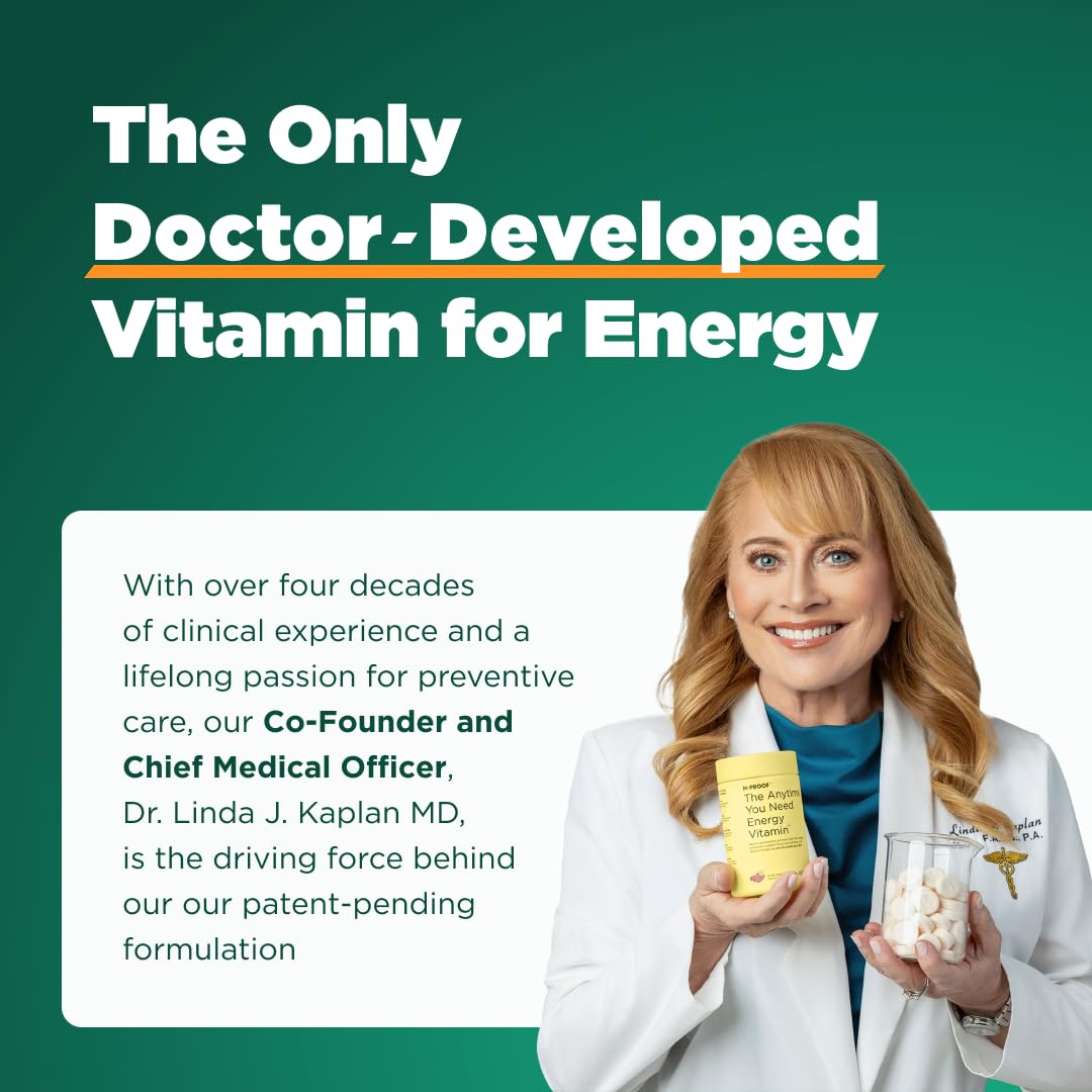 H-PROOF Anytime Energy vitamin collection shows full range