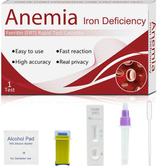 H.pylori Iron Test Kit bottle for at home ferritin testing with reliable results.