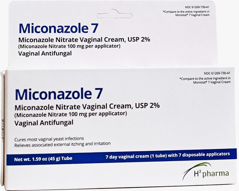 h2 pharma Miconazole 7 Cream tube for external intimate area care