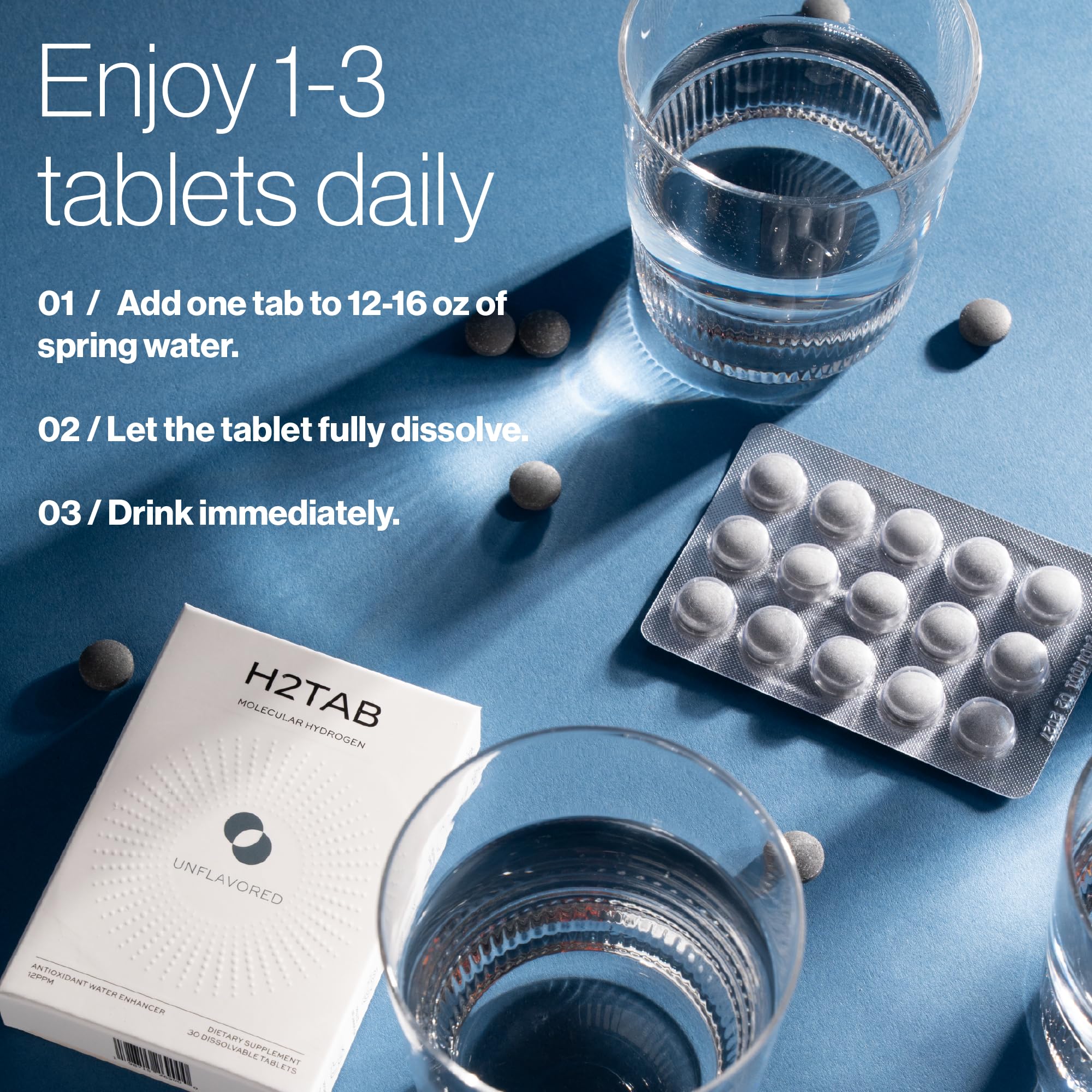 H2TAB binder uses non-GMO dextrose for gentle binding.