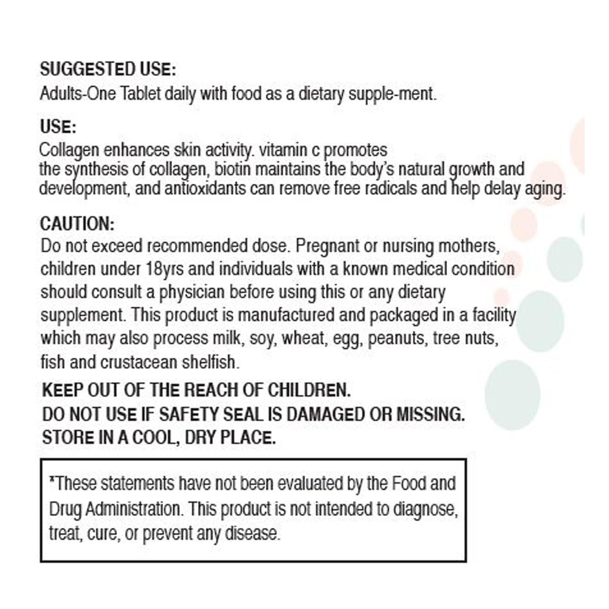 Tablet close-up showing texture and coating on H4U supplement.