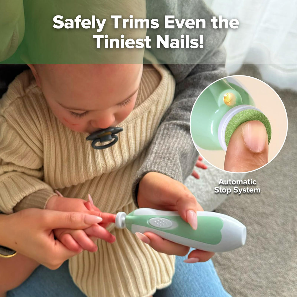 Haakaa baby-nail-care-set-storage-case for travel and organized grooming.
