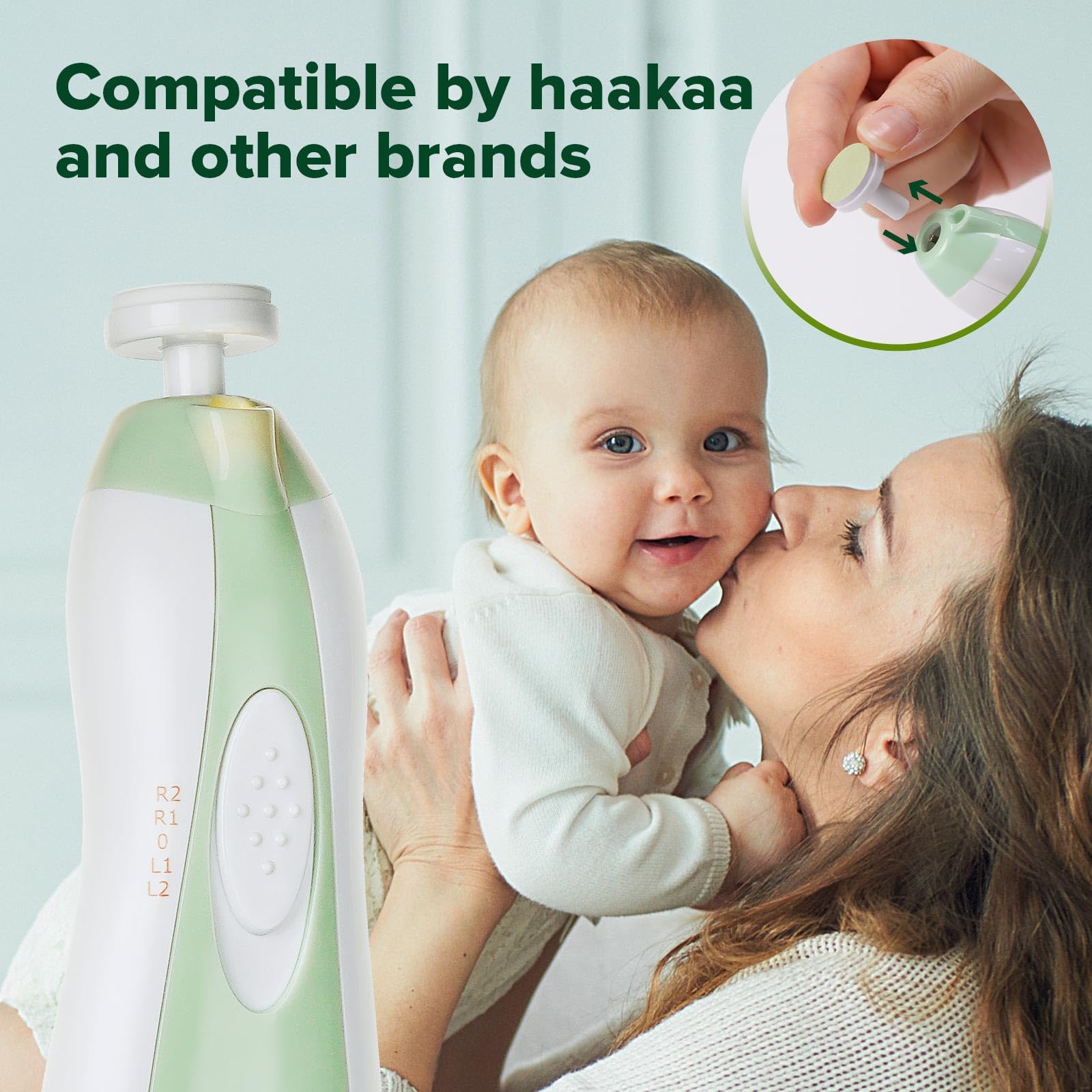 Haakaa nail trimmer compatibility with all models for seamless replacements