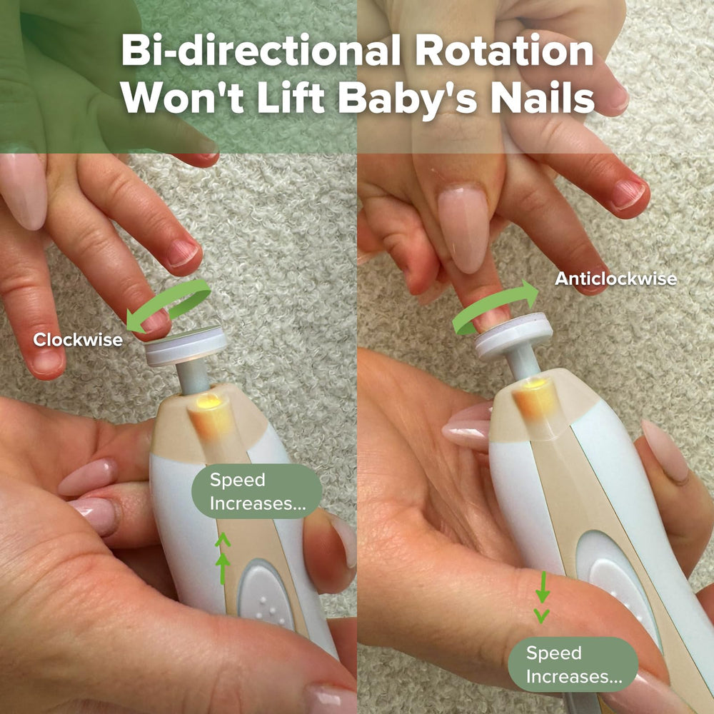 Haakaa replacement heads for versatile nail care across ages.